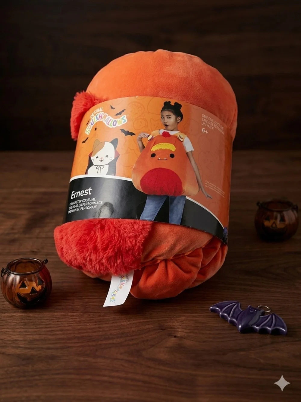 Squishmallows Ernest Monster Halloween Character Costume Youth One Size New